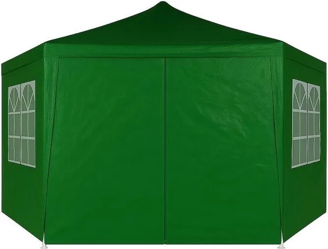 Pawilon ogrodowy z oknami 2x2x2m, namiot ogrodowy, zielony Gardella-WGR