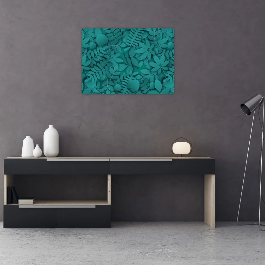 Obraz liści (70x50 cm)