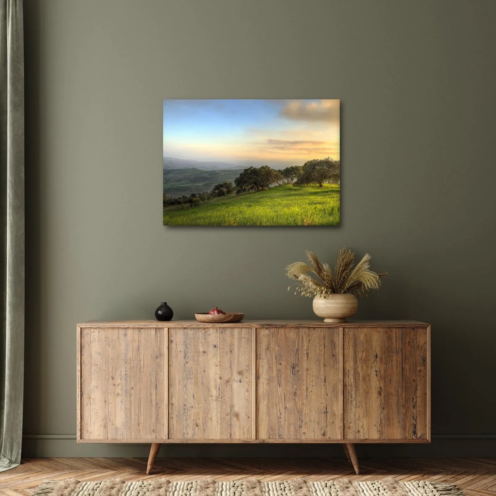 Obraz - Widok ze wzgórza (70x50 cm)