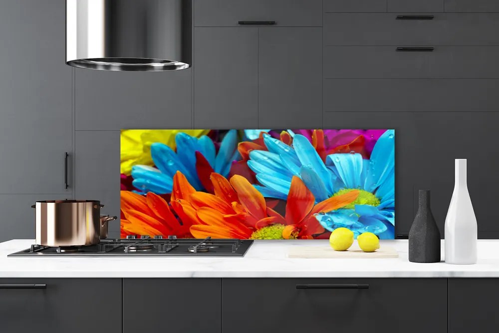 Panel Szklany Harmonijna Flora Ogrodowa