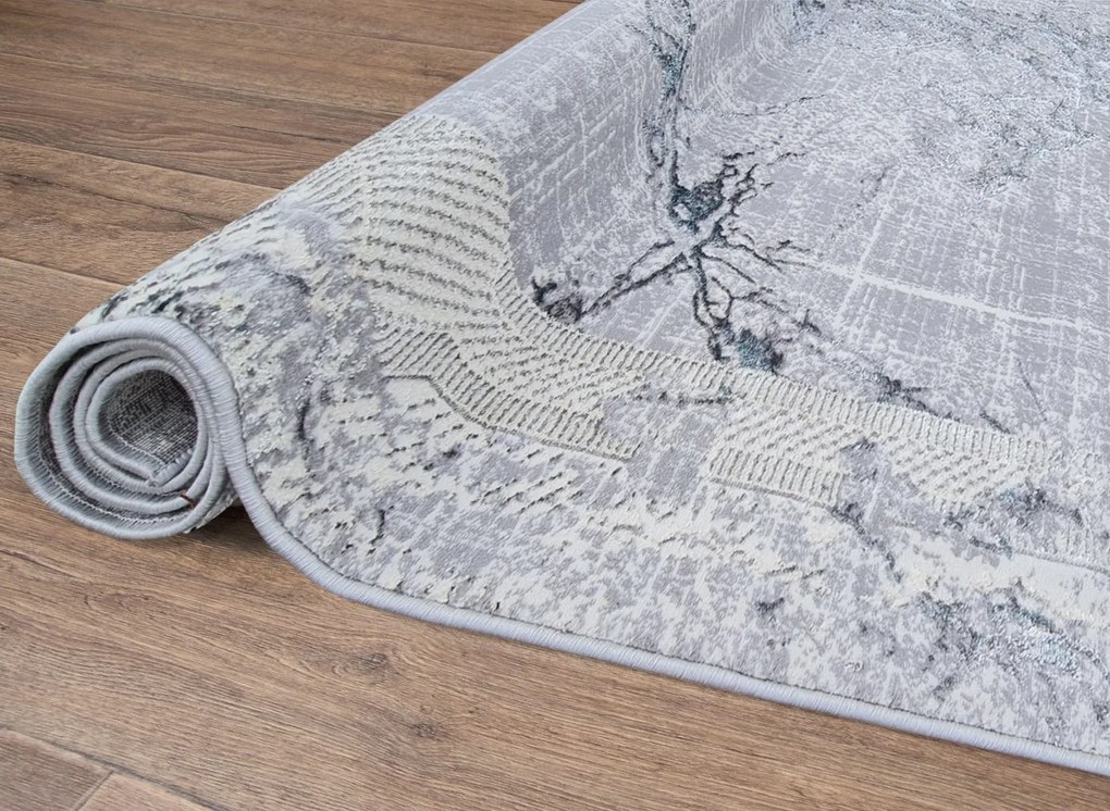 Dywan vintage Beyond Marmurek szary 240 cm x 330 cm