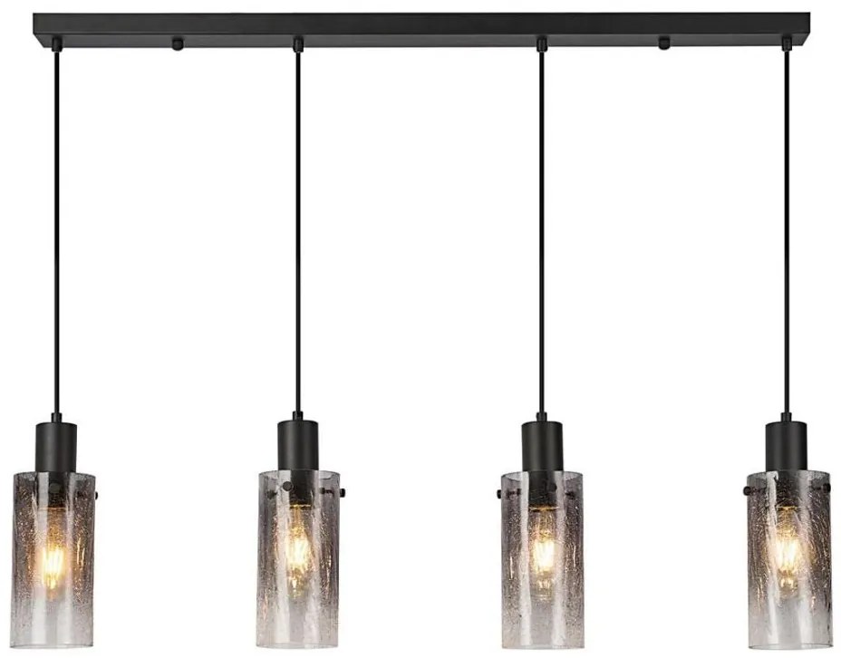 Rabalux 72039 - Żyrandol na lince FUMEA 4xE27/60W/230V