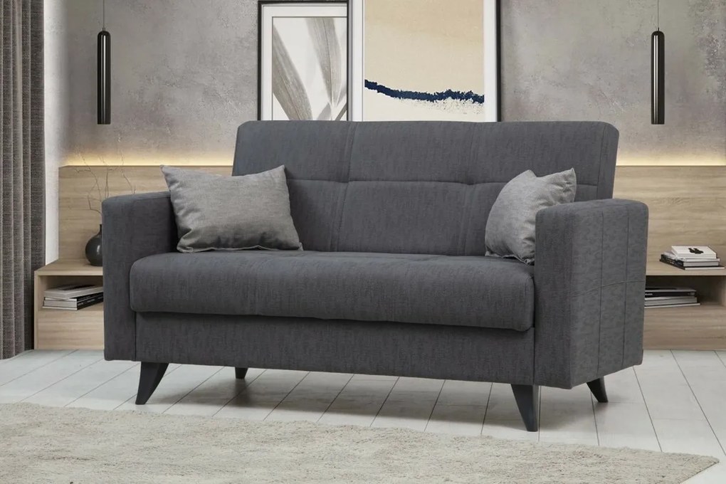 Sofa Polya ciemnoszara