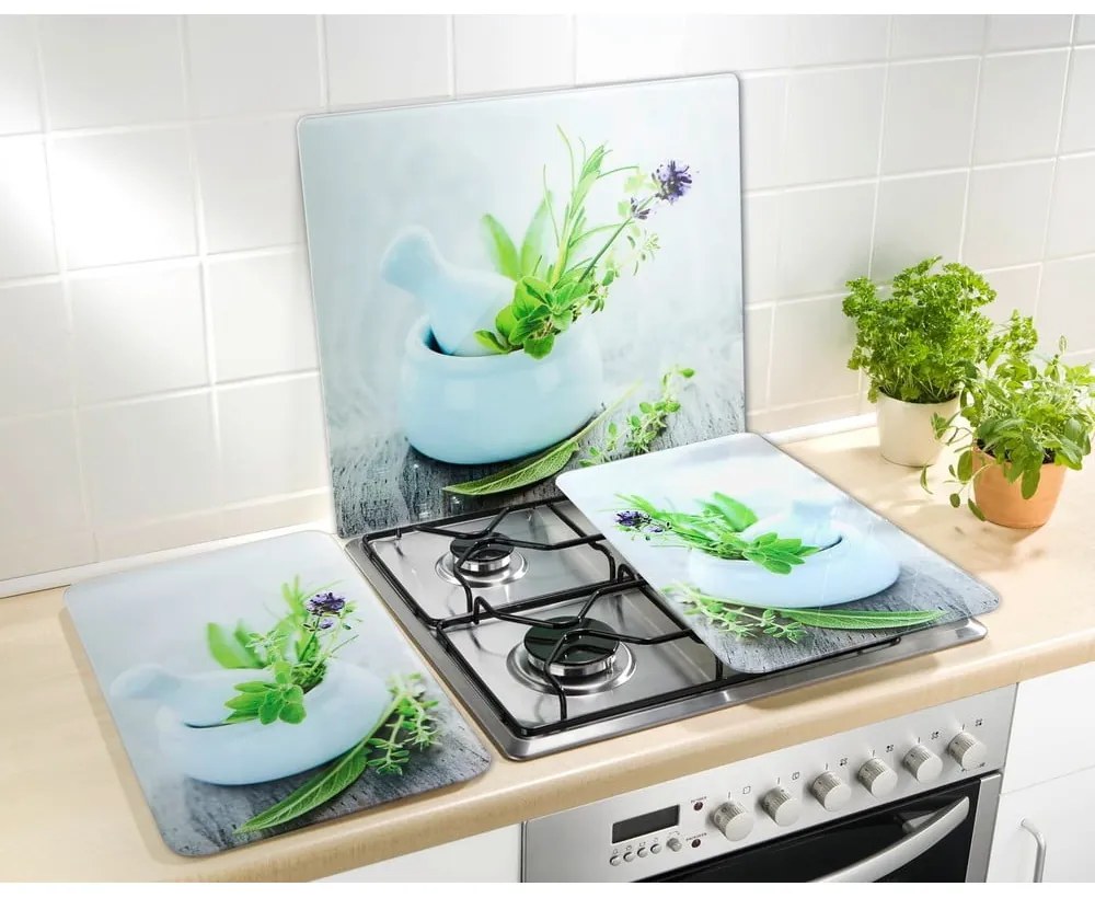 Szklana osłonka Wenko Herb, 50x56 cm