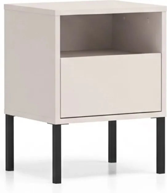 Szafka nocna Harmona 40 cm z szufladą - kaszmir