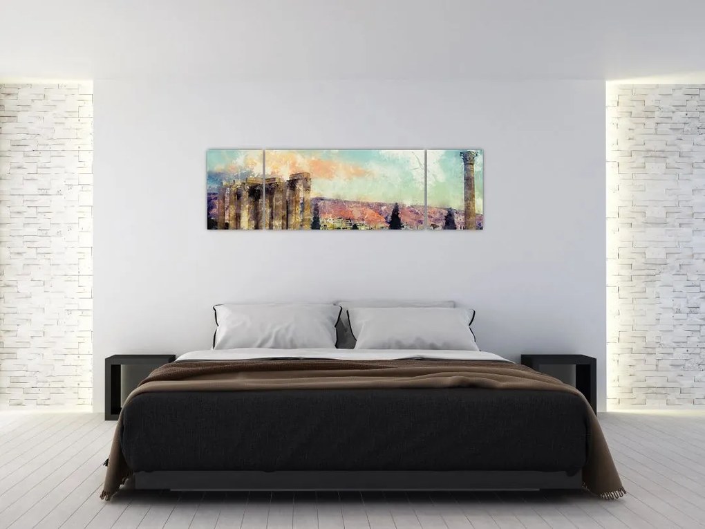 Obraz - Akropol, Ateny, Grecja (170x50 cm)