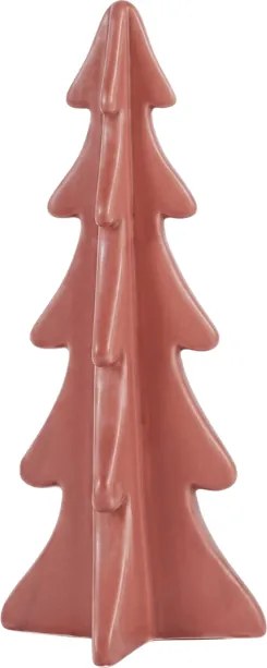 Dekoracja świąteczna choinka TERRA ROSE 27,5 cm, różowa