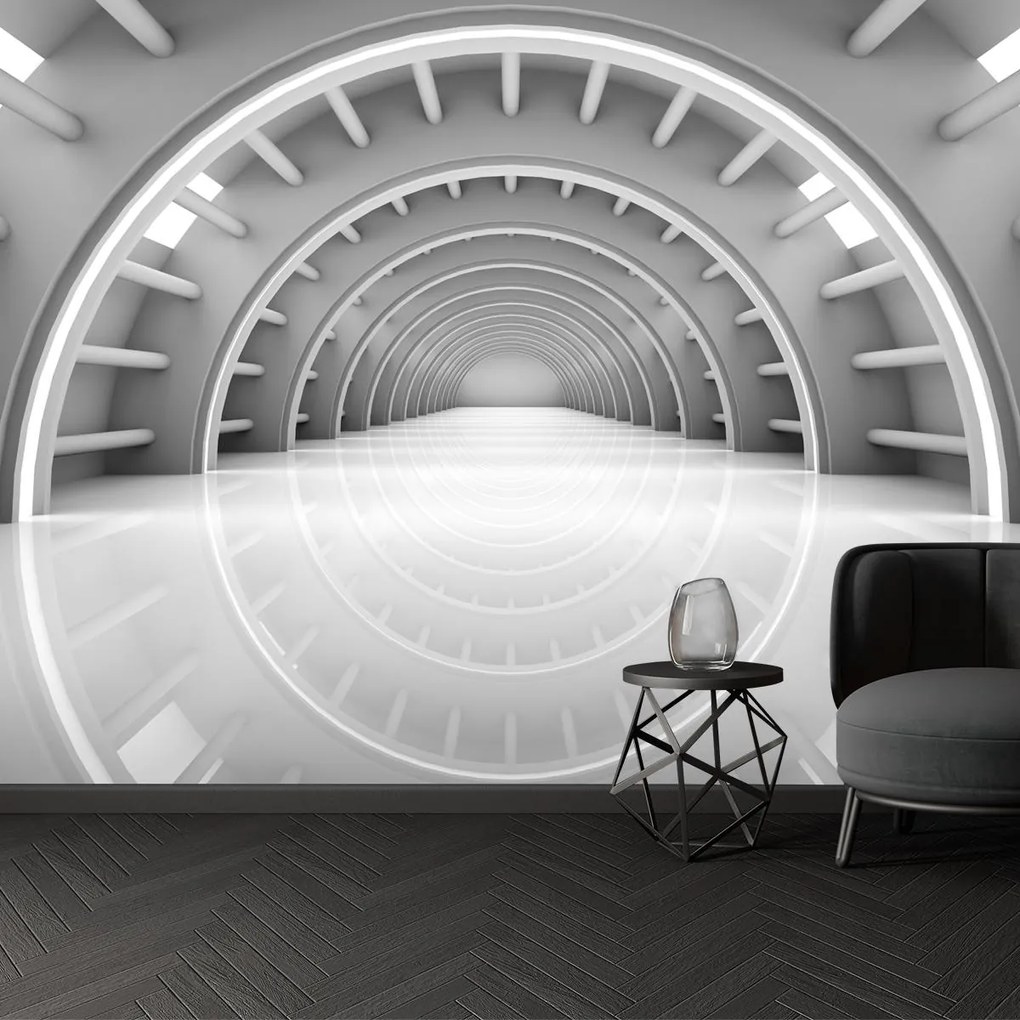 Fototapeta - przejście 3D (196x136 cm)