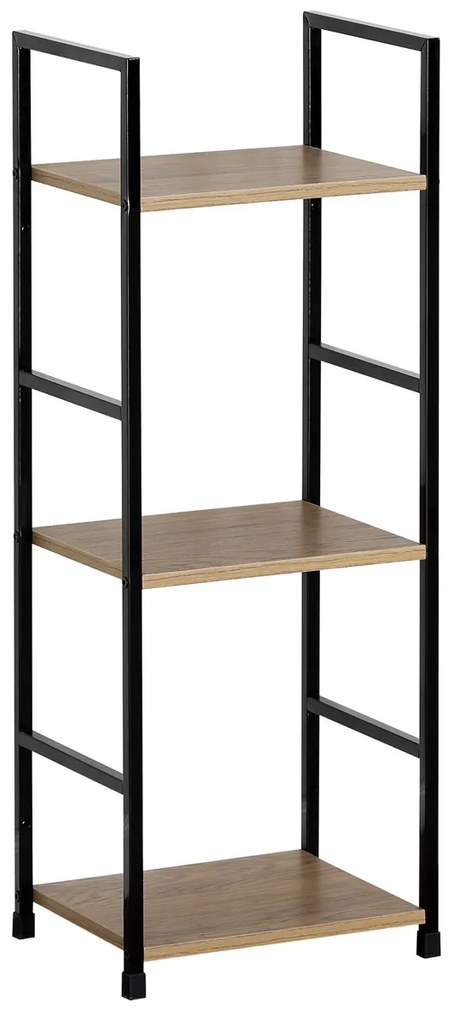 Regał GD-213 OAK Leik, 3 półki, 29,2 x 23,5 x 80,5 cm, 3 piętra