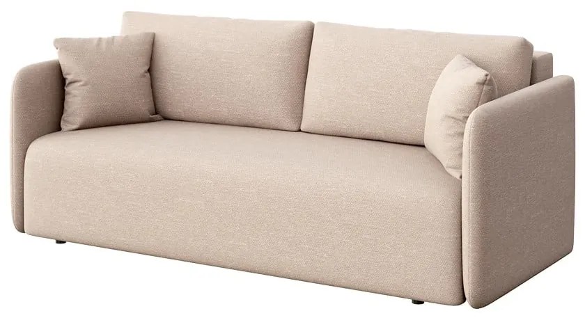Beżowa rozkładana sofa 220 cm Chaum – Rodier