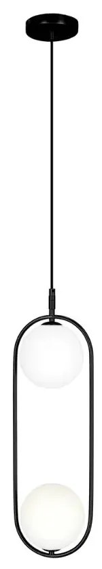 Nowoczesna czarna lampa wisząca - K142 C5-D88