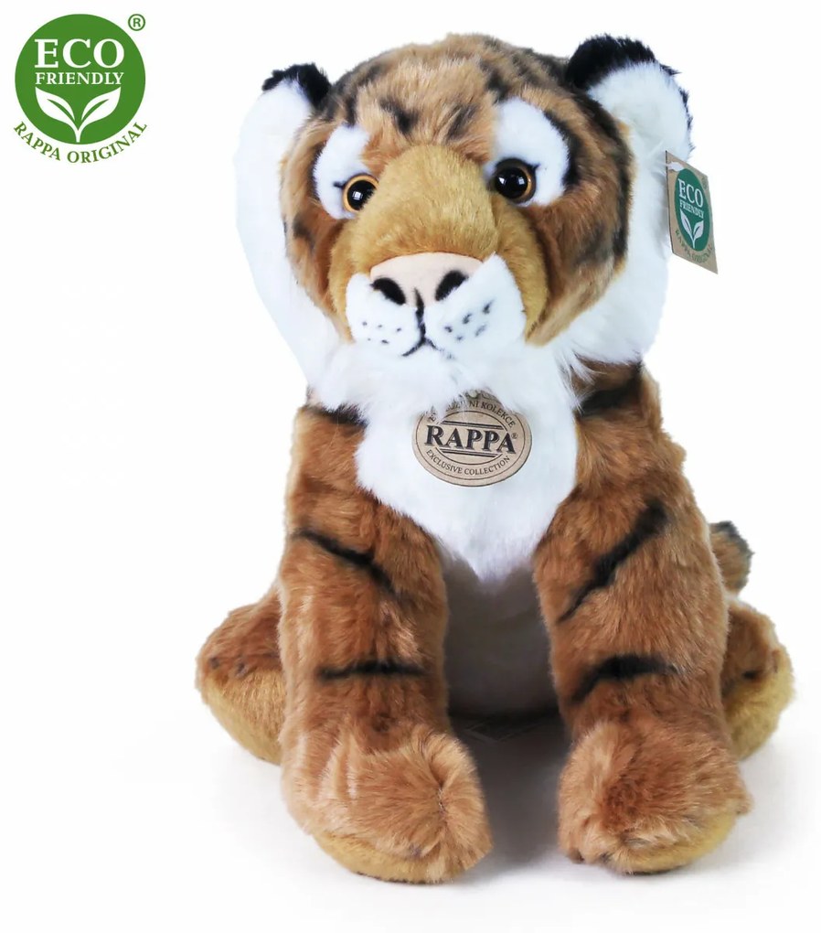 Pluszowy tygrys siedzący 30 cm ECO-FRIENDLY