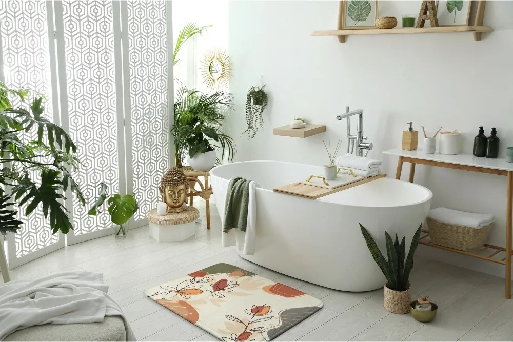 Dywanik pod prysznic Dywanik pod prysznic Geometryczna Abstrakcja