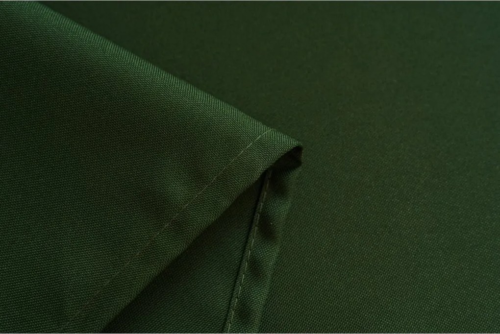 Zasłona OXFORD LIGHT 140x270 cm, ciemnozielona Zawieszanie: Taśma z wiązaniami