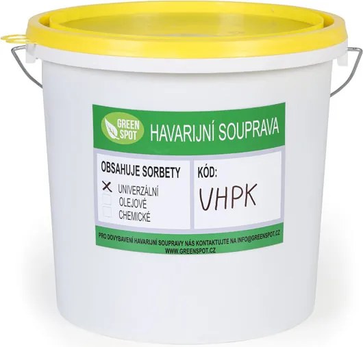 Uniwersalny zestaw awaryjny, plastikowe wiadro