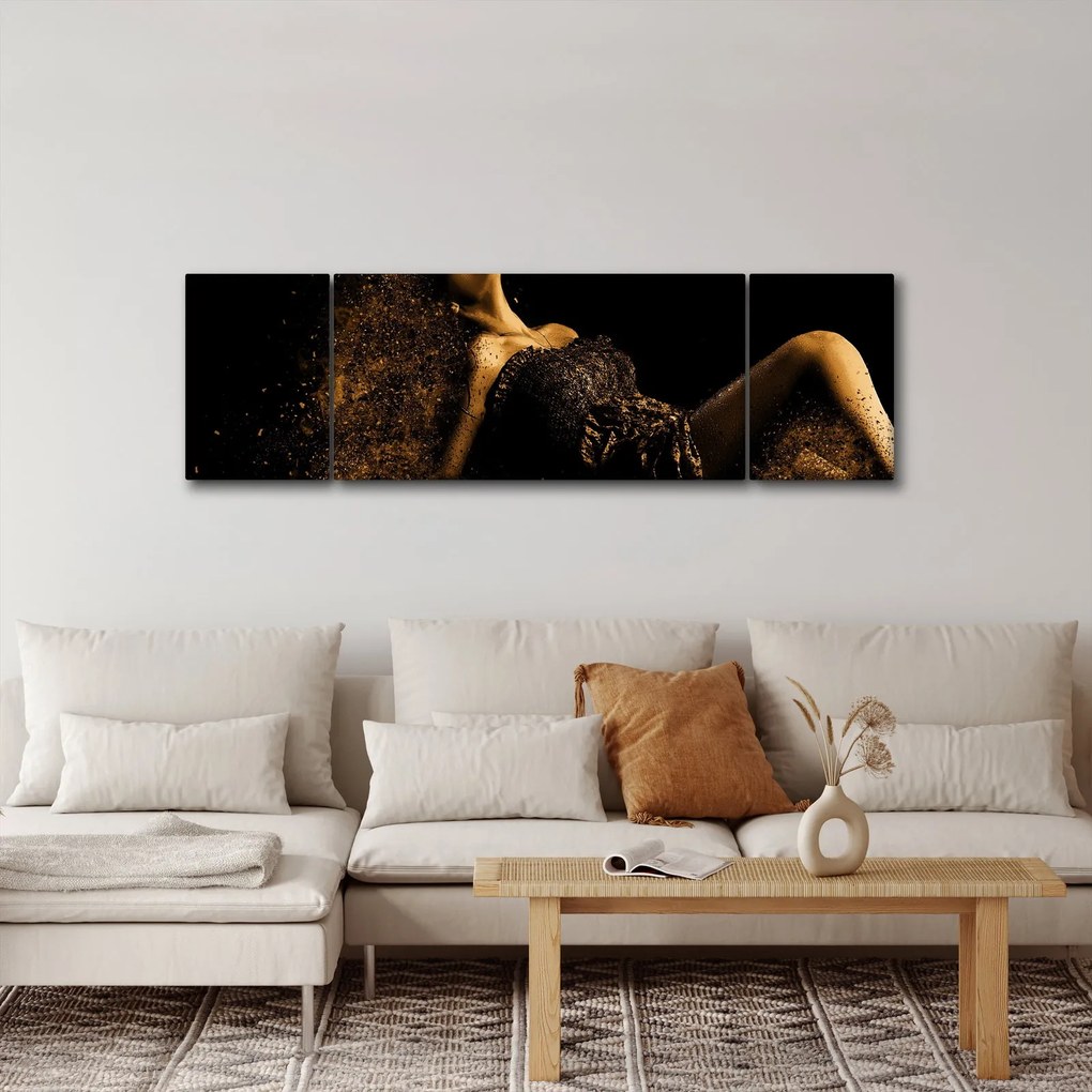 Obraz - Kobieta ze złota (170x50 cm)
