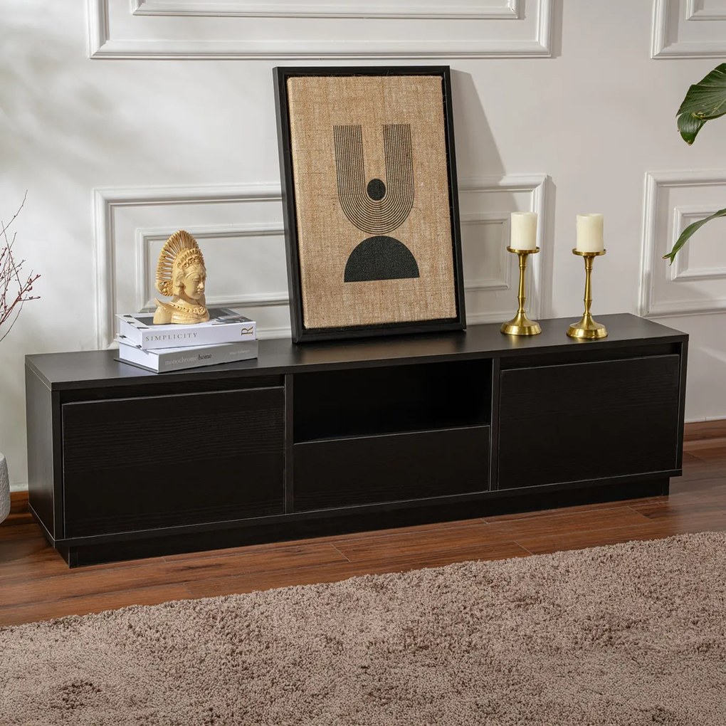 Stolik pod telewizor Vanguard Wood Black