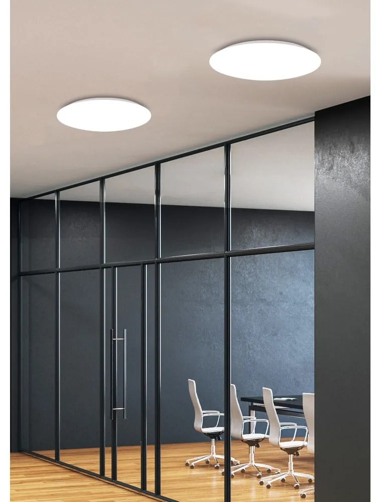 Biała lampa sufitowa LED ø 38 cm Mega – Candellux Lighting