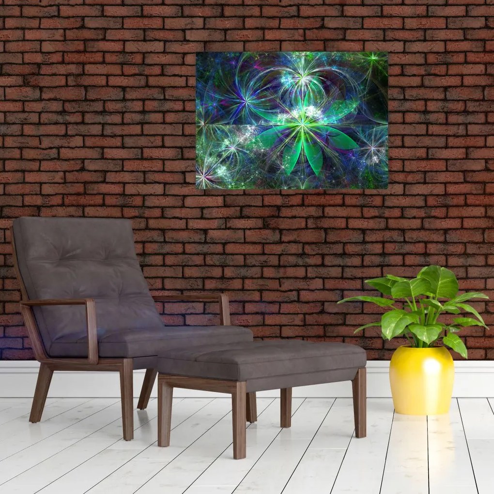 Obraz - Abstrakcyjne kształty geometryczne (70x50 cm)