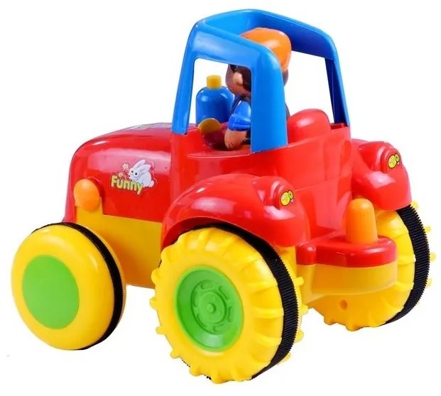 Traktor przyczepa zwierzątka gra świeci odgłosy
