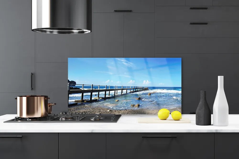 Panel Kuchenny Bezkresny Błękit Oceanu