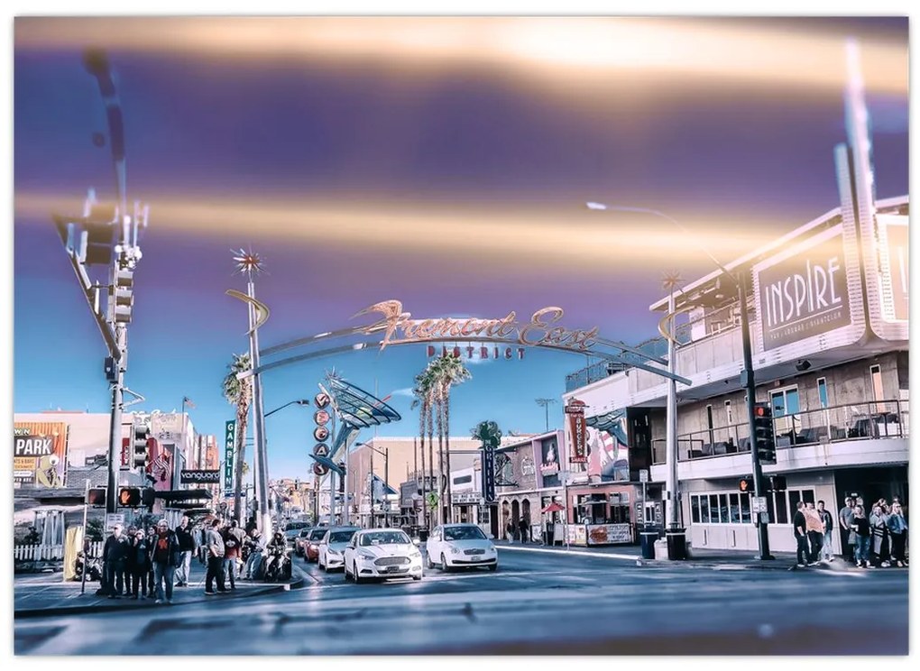 Zdjęcie ulicy w Las Vegas (70x50 cm)