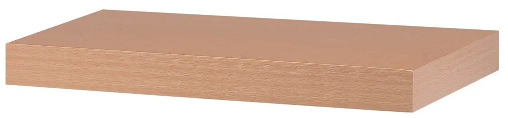 Półka ścienna P-023, buk, buk
