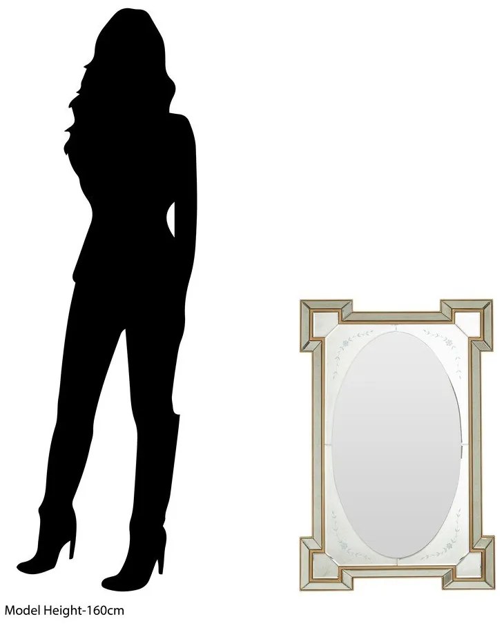Lustro ścienne 80x120 cm – Premier Housewares