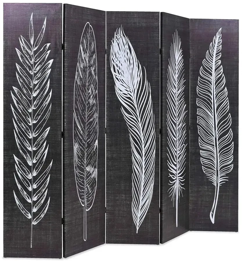 Nowoczesny parawan z nadrukiem - Korvi 3X 200 x 170 cm