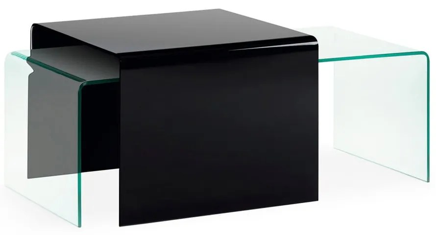 Szklany stolik 60x60 cm Burano – Kave Home