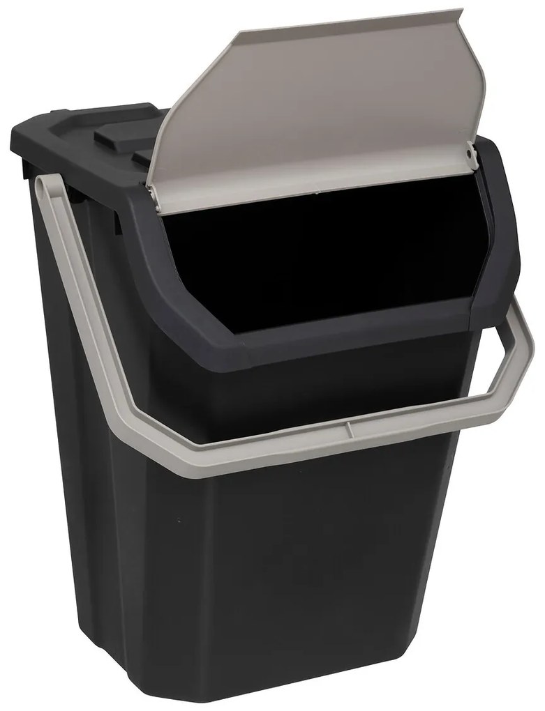 Kosz do segregacji PLAST, 37 l