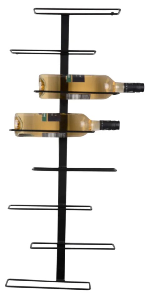 Metalowy stojak na wino FLOAT, 80,5 cm