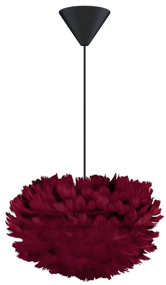Bordowy abażur ø 35 cm Eos mini – UMAGE