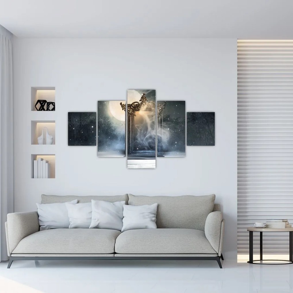 Obraz - Magiczne lustro (125x70 cm)