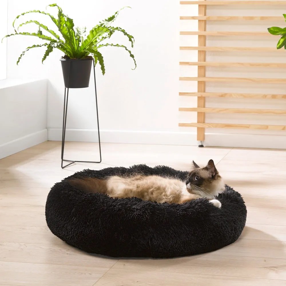 Kremowe legowisko dla psów ø 75 cm Fluffy – Love Story