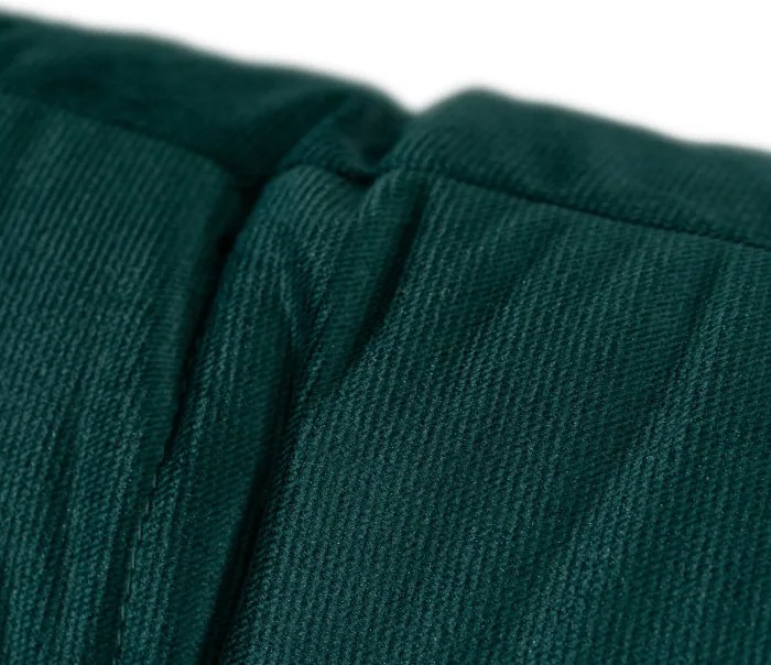 Sofa z Funkcją Spania FAVIO Wersalka Rozkładana Dwuosobowa Welurowa Zielona Nowoczesna do Salonu