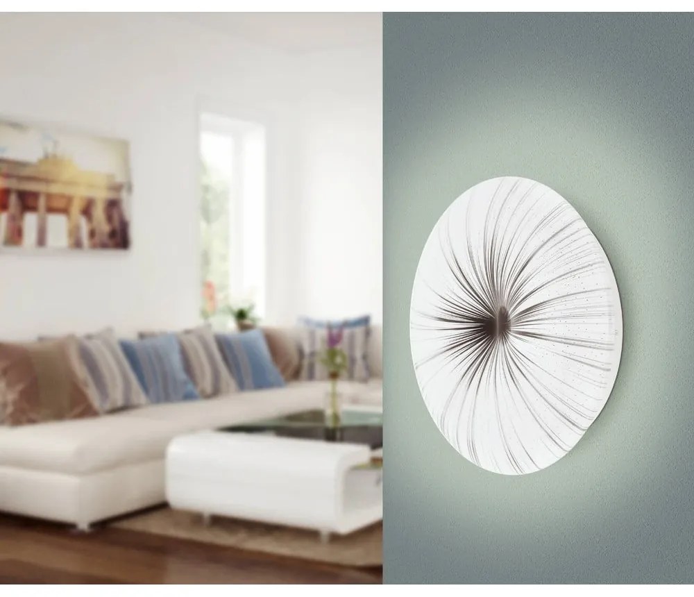 Lampa sufitowa LED w biało-srebrnym kolorze NIEVES – EGLO