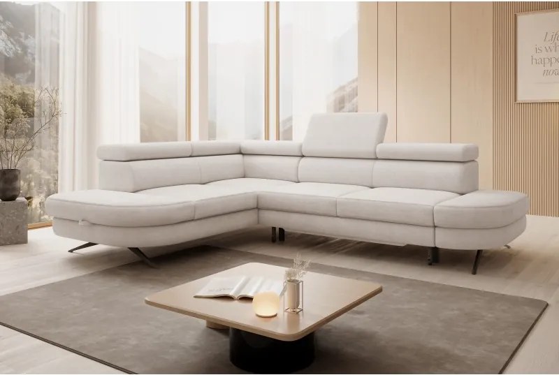 Narożnik OTIS L Lewostronny Regulowane Zagłówki WERSAL