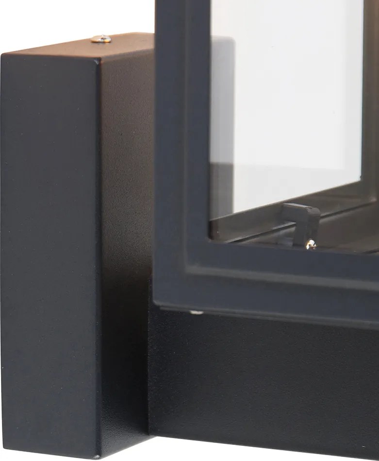 Inteligentna lampa ścienna szara w komplecie z inteligentną żarówką G95 - Sutton Up