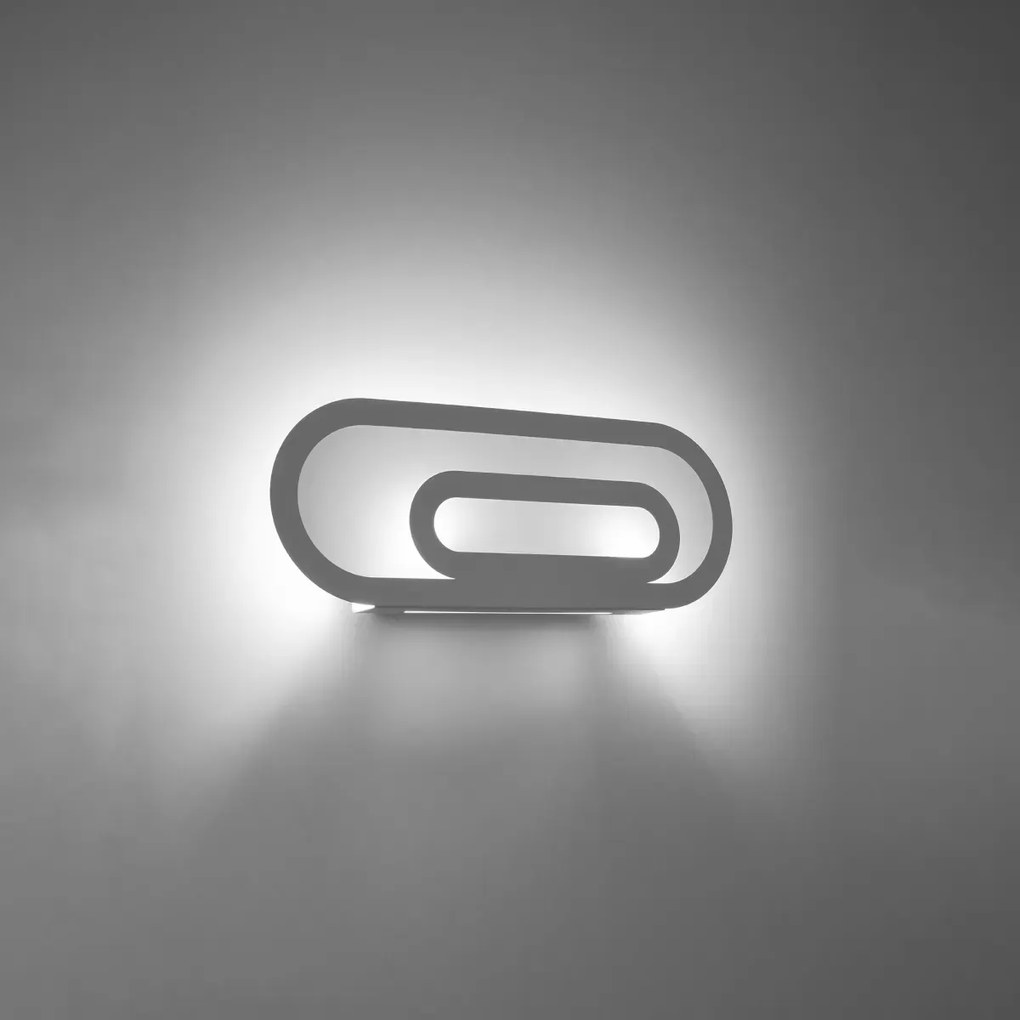 Kinkiet SACCON biały SOLLUX  LIGHTING