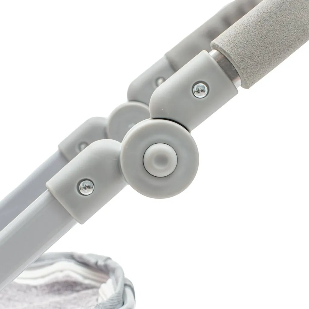 Baby Mix Wózek dla lalek 2w1 Sophie różowo-szary, 63,5 x 37 x 63,5 cm