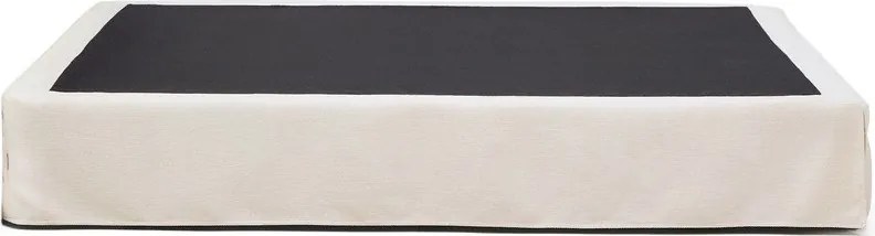 Białe tapicerowane łóżko dwuosobowe bez zagłówka 180x200 cm Jaira – Kave Home