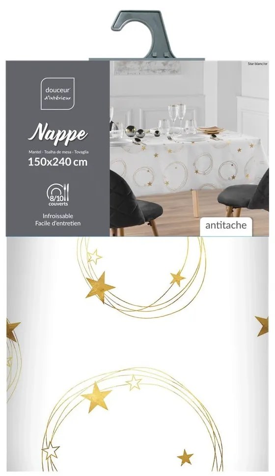 Obrus 150x240 cm Star – douceur d'intérieur