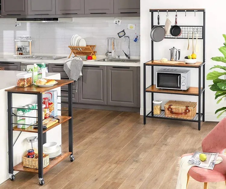 Stolik Kuchenny Na Kółkach Z Blokadą G1-S30