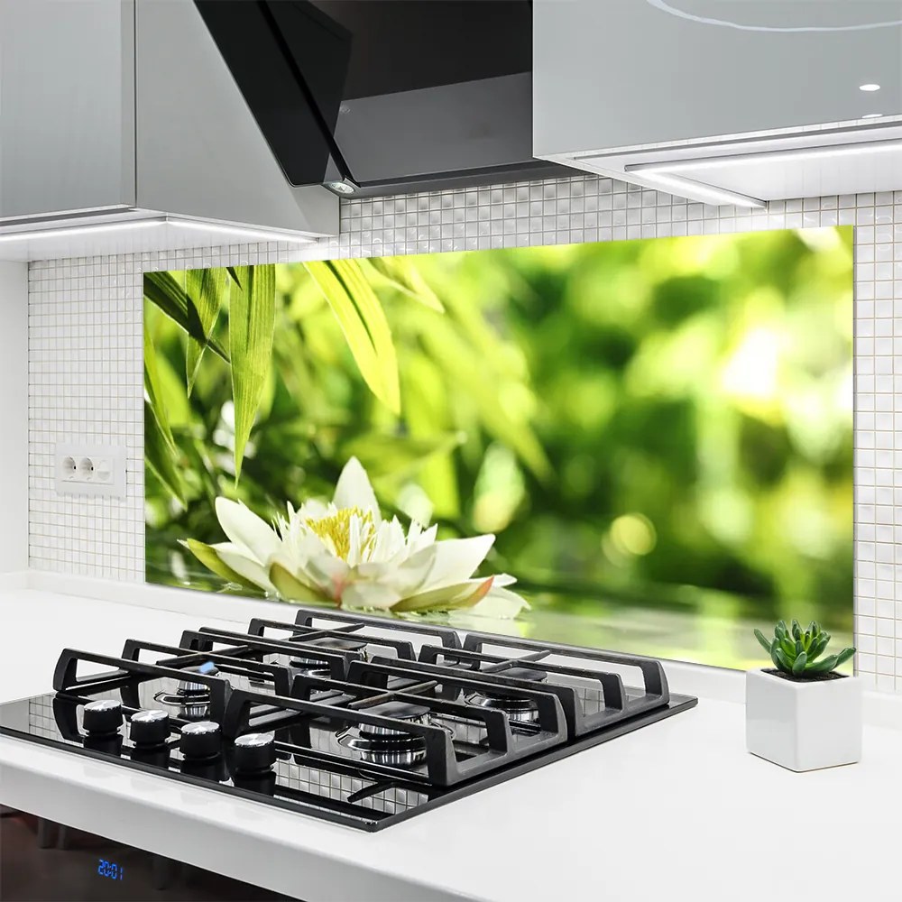 Panel Kuchenny Duet Kwiatu I Liści