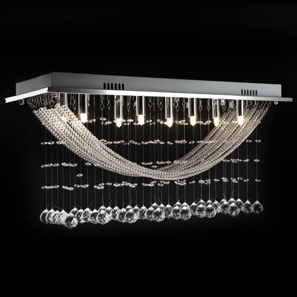 Kryształowa lampa sufitowa w stylu glamour - 3X E995 Z9-H60