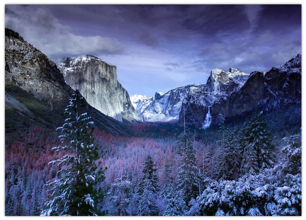 Obraz na szkle - Yosemite, USA (70x50 cm)