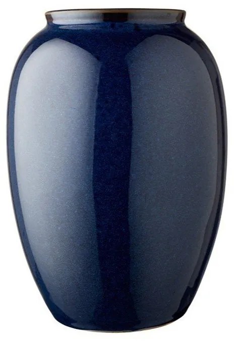 Ciemnoniebieski kamionkowy wazon (wysokość 25 cm) Gastro Dark Blue – Bitz