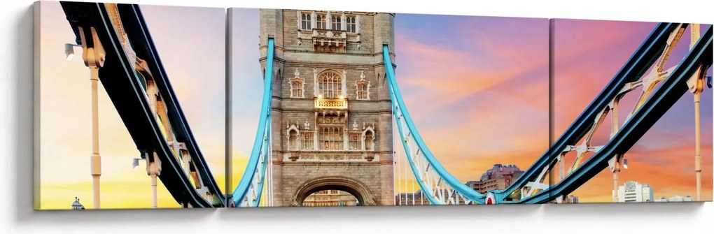 Obraz - Tower Bridge (170x50 cm)