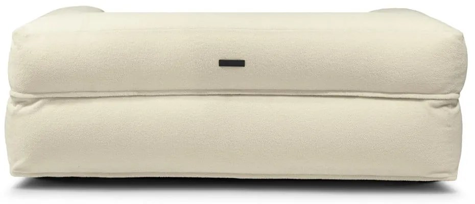 Jasnoszary worek do siedzenia z materiału bouclé Sofa MooG – SLOWDOWN